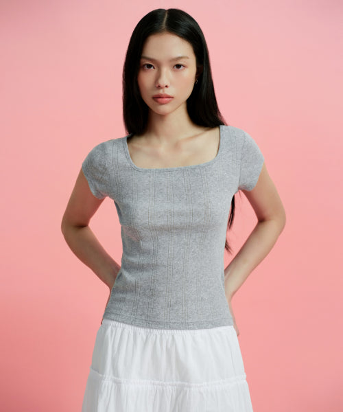 MUSINSA STANDARD WOMAN MUSINSA STANDARD WOMAN T-Shirt Cap Sleeve