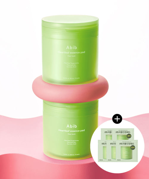 Abib Houttuynia Cordata Trace Essence Pad Clear Touch 70ea 2ea (+ Houttuynia cordata pad 10ea)