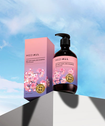 Scalp Cleaning Anti-Hair Loss Shampoo Peach Blossom 480ml