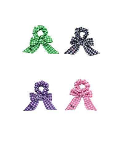 EMIS RIBBON CHECK SCRUNCHY