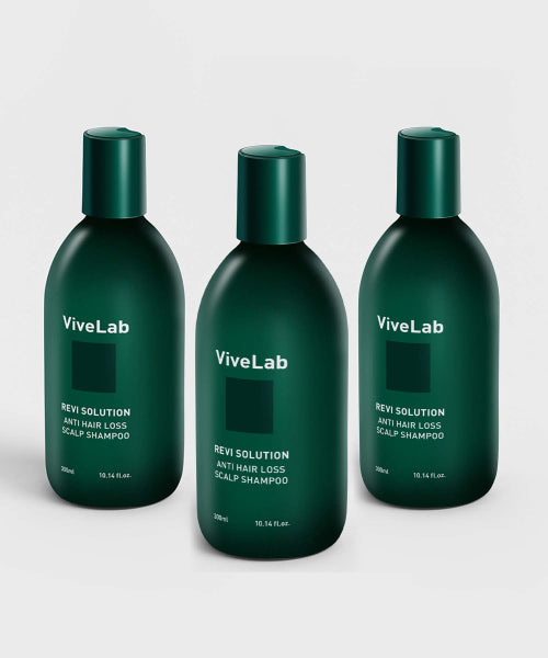 VIVELAB 4-Week Solution Hair Loss Relief Green Shampoo 300ML 3SET
