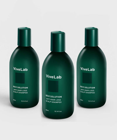 4-Week Solution Hair Loss Relief Green Shampoo 300ML 3SET