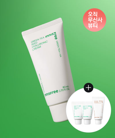 innisfree Green Tea Seed Hyaluronic Acid Cream 80mL