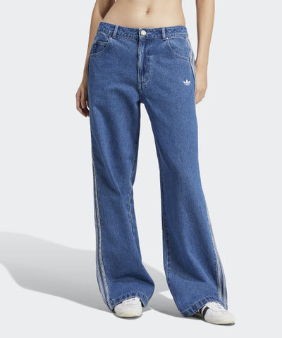 ADIDAS Denim Track Pants - Size