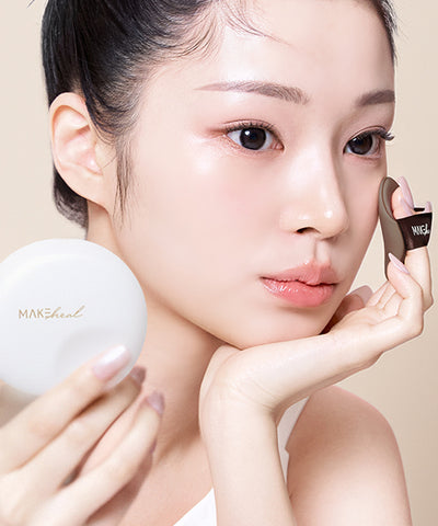 MAKEHEAL Skin FitX Mochi Mesh Cushion [Includes Pang Pang Puff]