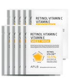 APLB APLB Retinol Vitamin C Vitamin E Sheet Mask 10 packs
