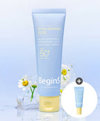 BEGINS BEGINS Blue Chamomile Hyaluronic Acid Moisturizing Sun Cream 5ml SPF50+