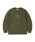 THISISNEVERTHAT THISISNEVERTHAT Monogram L/S Tee Olive