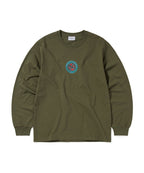 THISISNEVERTHAT THISISNEVERTHAT Monogram L/S Tee Olive