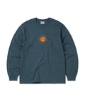 THISISNEVERTHAT THISISNEVERTHAT Monogram L/S Tee Light Navy
