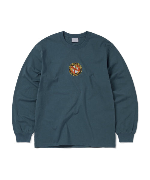 THISISNEVERTHAT THISISNEVERTHAT Monogram L/S Tee Light Navy