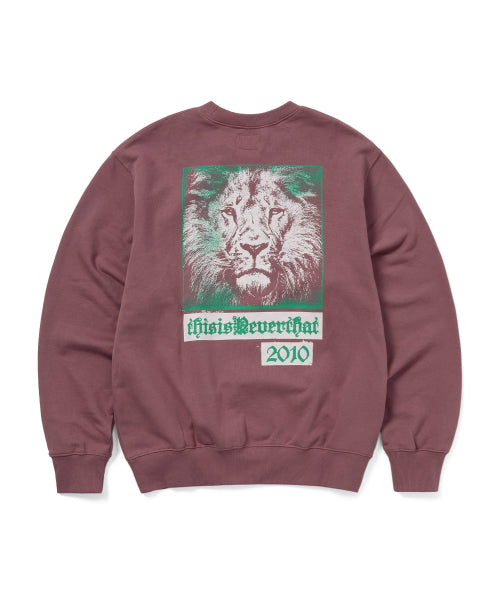 THISISNEVERTHAT THISISNEVERTHAT Sweatshirt Fuchsia