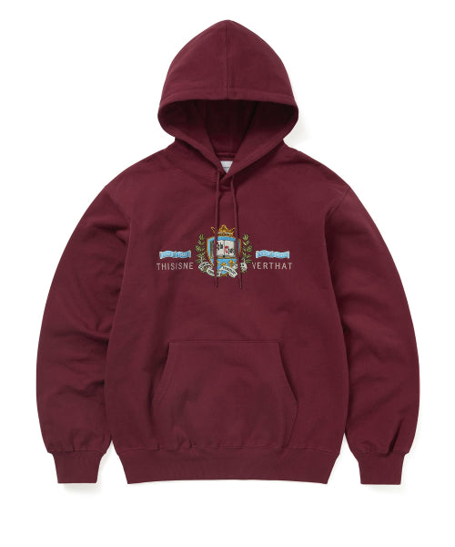 THISISNEVERTHAT THISISNEVERTHAT Hoodie Burgundy