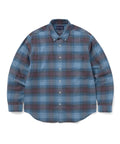 THISISNEVERTHAT THISISNEVERTHAT Flannel Check Shirt Blue