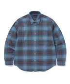 THISISNEVERTHAT THISISNEVERTHAT Flannel Check Shirt Blue
