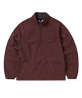 THISISNEVERTHAT THISISNEVERTHAT Half Zip Sports Pullover Burgundy