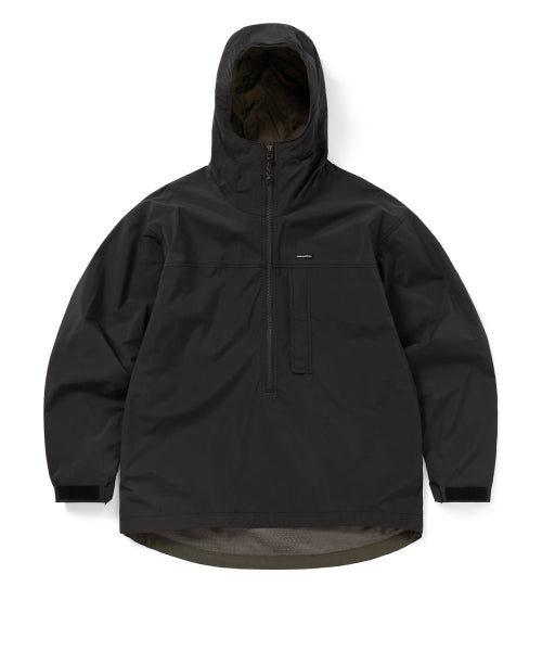 THISISNEVERTHAT THISISNEVERTHAT Nylon Anorak Parka Black