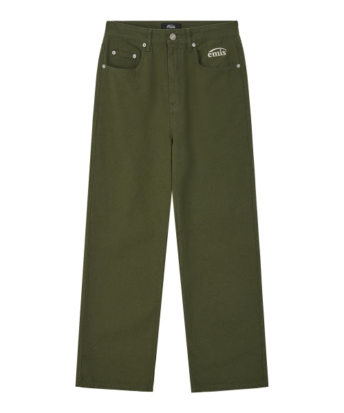 EMIS EMIS Oxford Jeans Khaki