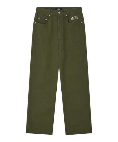 EMIS Oxford Jeans Khaki