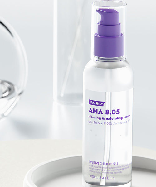 FRANKLY AHA 8.05% mildly acidic toner 100ml+100ml