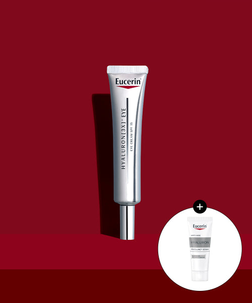 EUCERIN Eucerin Hyaluron 3X Eye Cream 15ml + 1 additional Epicelin Serum 7ml