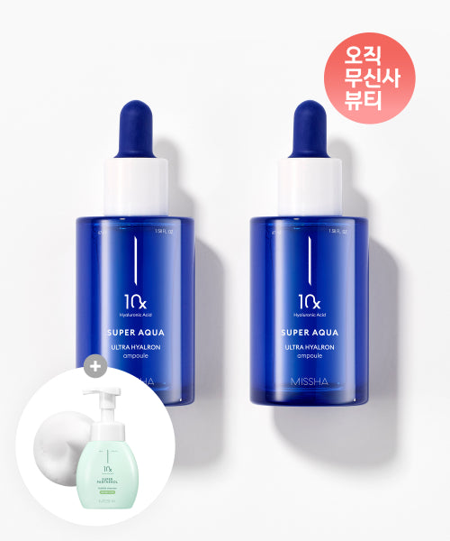 MISSHA MISSHA Super Aqua Ultra Hyalon Ampoule + Free Cleanser