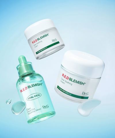 DR.G Red Blemish Clear Hyal Cica Soothing Serum Duo