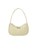 EMIS EMIS Mini Corsage Applique Hobo Bag - Beige