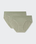 MUSINSA STANDARD WOMAN MUSINSA STANDARD WOMAN Women's Modal Panties 2 Pack Sage