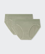 MUSINSA STANDARD WOMAN MUSINSA STANDARD WOMAN Women's Modal Panties 2 Pack Sage