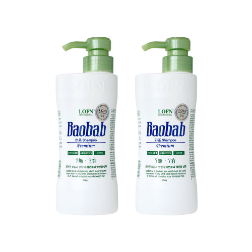 LOFN Baobab Premium 21st Mildly Acidic (Dry) Shampoo 500g (2)