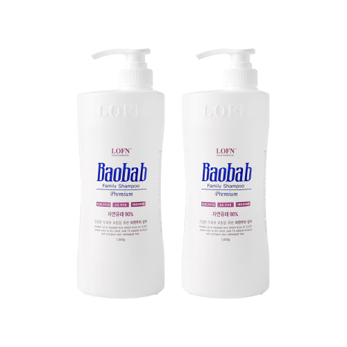 LOFN Baobab Premium Family Shampoo 1000g 2pcs