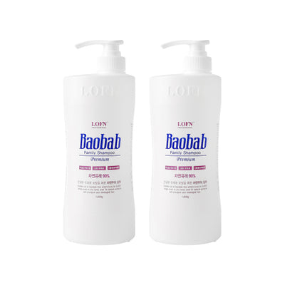 Baobab Premium Family Shampoo 1000g 2pcs