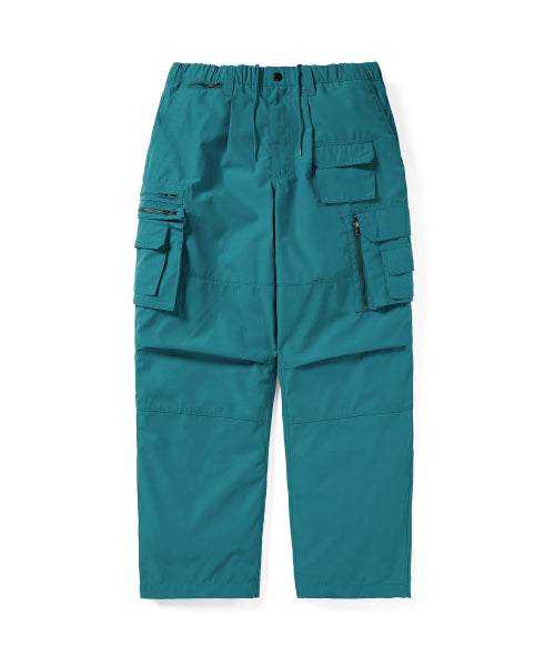 THISISNEVERTHAT THISISNEVERTHAT Crazy Multi Zip Pant Turquoise
