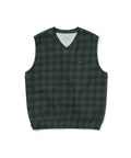 THISISNEVERTHAT THISISNEVERTHAT T.N.T. Classic HDP V Neck Vest Shadow Plaid