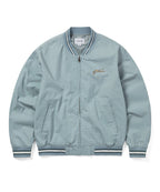 THISISNEVERTHAT THISISNEVERTHAT Faded Stadium Jacket Blue