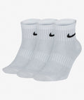 NIKE Nike Everyday Lightweight Training Ankle Socks - White