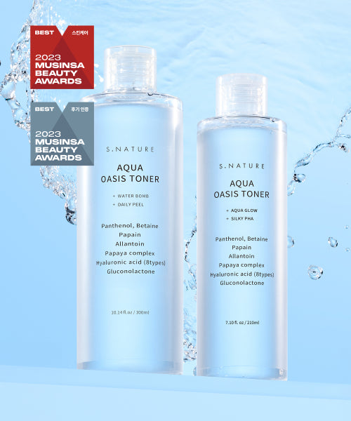 S.NATURE Aqua Oasis Toner 300ml+210ml Set