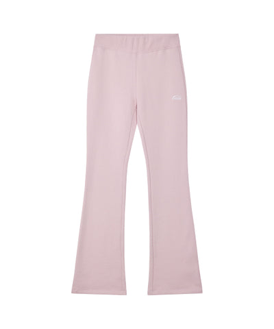 EMIS Flare Sweat Pants - Pink