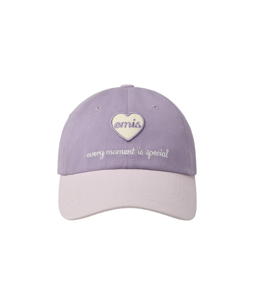 EMIS EMIS HEART WAPPEN TONE ON TONE BALL CAP
