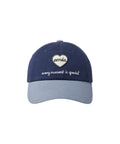 EMIS EMIS Heart Wappen Tone on Tone Ball Cap - Navy