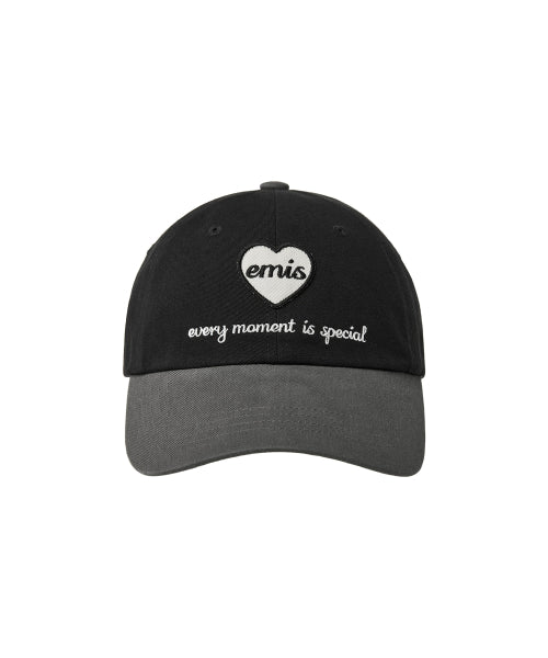 EMIS EMIS HEART WAPPEN TONE ON TONE BALL CAP