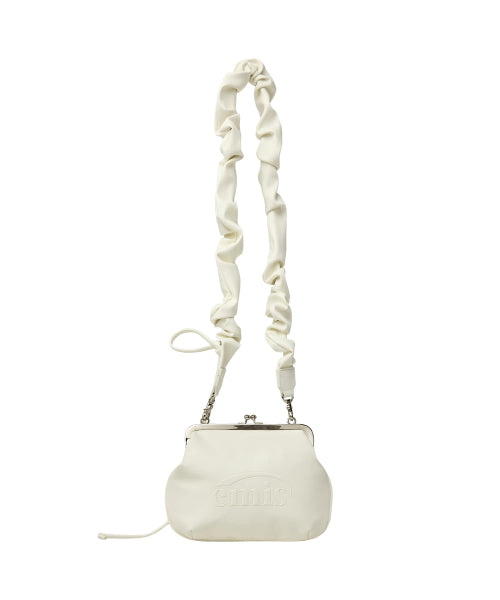 EMIS EMIS Bag Clasp Frame Purse - Ivory
