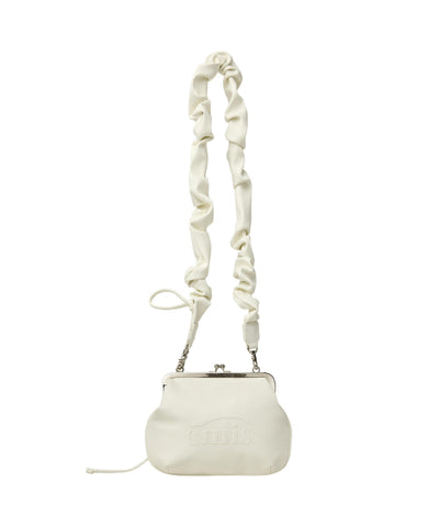 EMIS Bag Clasp Frame Purse - Ivory