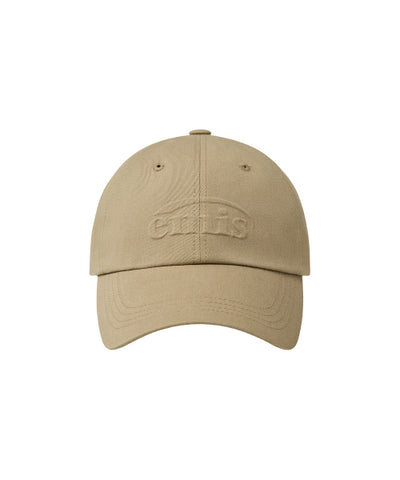 EMIS Embossing Logo Ball Cap - Beige