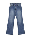 EMIS EMIS Rose Semi-Flare Jeans - Blue Denim