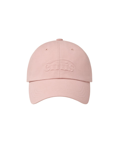 EMIS EMIS EMBOSSING LOGO BALL CAP - PINK