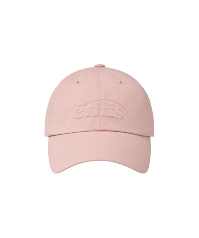 EMIS EMBOSSING LOGO BALL CAP - PINK
