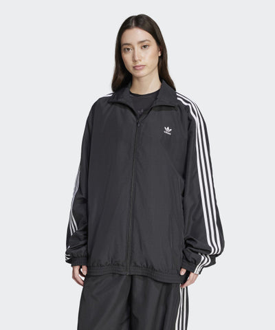 ADIDAS ADILENIUM 3 Oversized Track Top - Black
