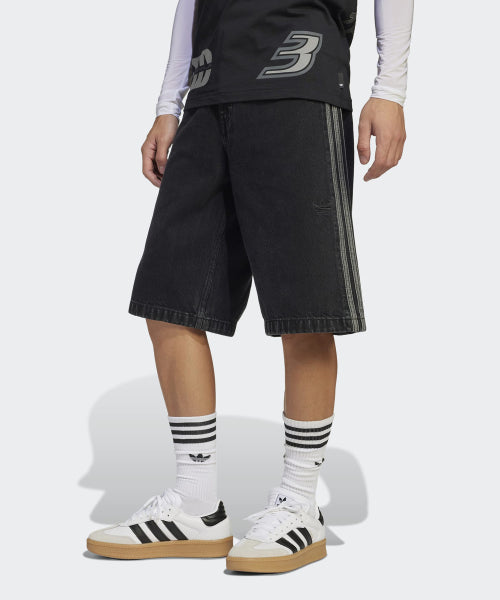 ADIDAS ADIDAS Denim Short Pants - Black